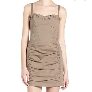 Nanette Lepore “Amorous” Shift Dress Khaki